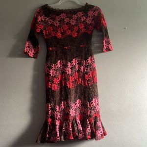 - Mini Elegant dress multicolored